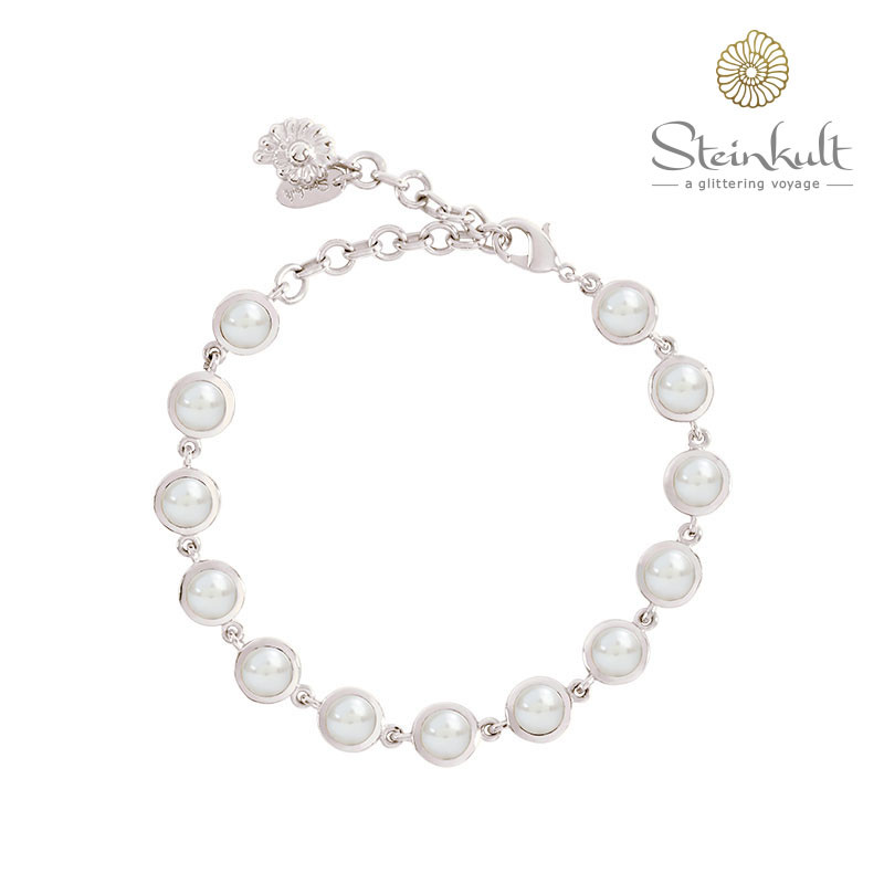 Flexible Bracelet Delphia with Freshwater Pearls Flexible Bracelet Delphia with Freshwater Pearls