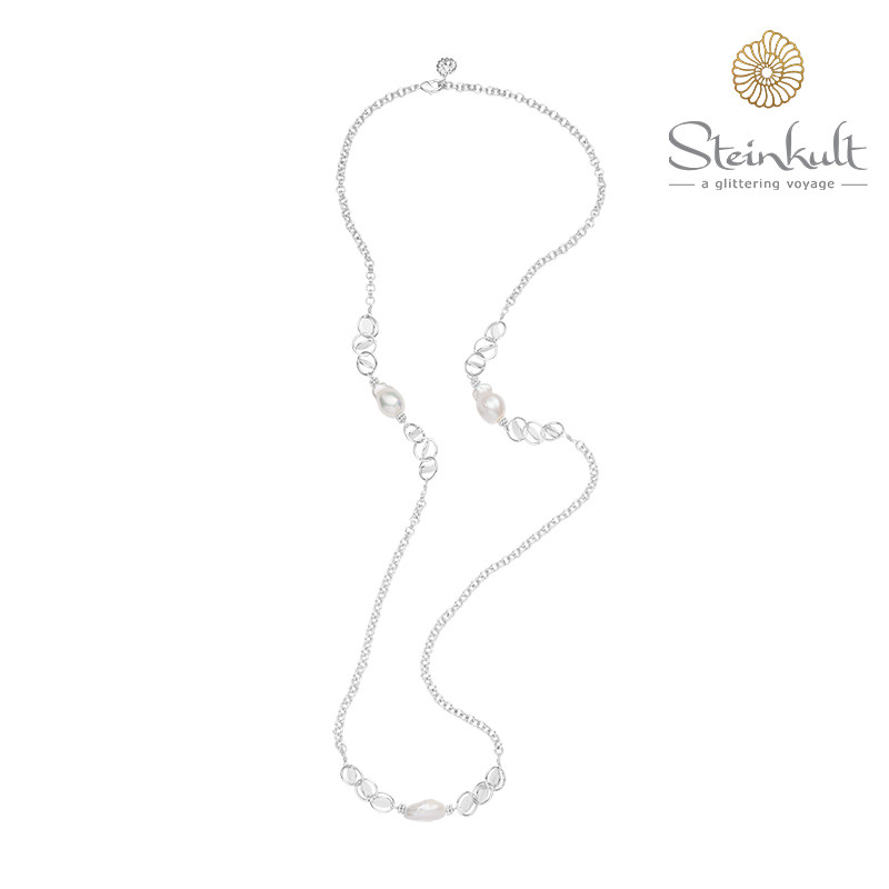 Fancy necklace with baroque pearls Fancy necklace with baroque pearls