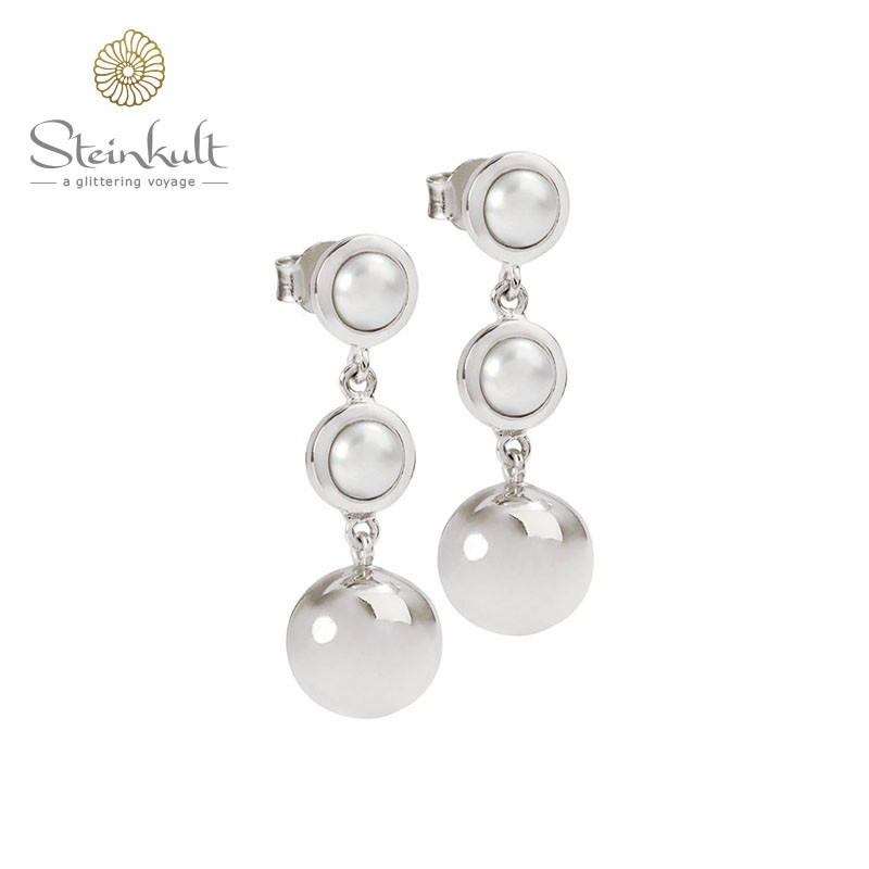 Delphia dangling earrings Pearl Delphia dangling earrings Pearl