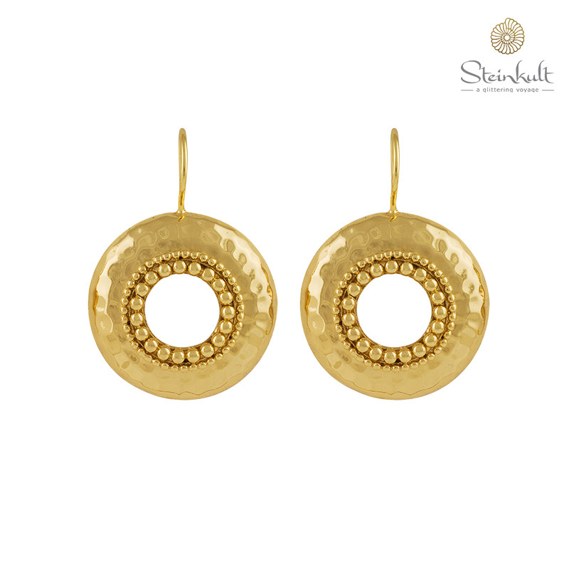 Earrings "Jane" with Hole, plain Earrings "Jane" with Hole, plain