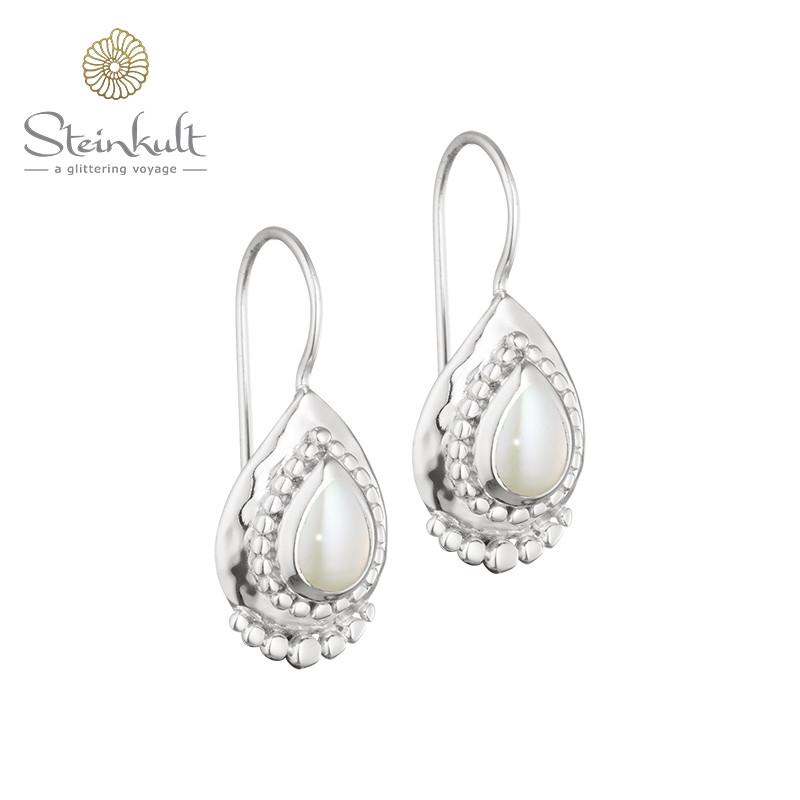 Earrings "Lisa" with semiprecious stones Earrings "Lisa" with semiprecious stones