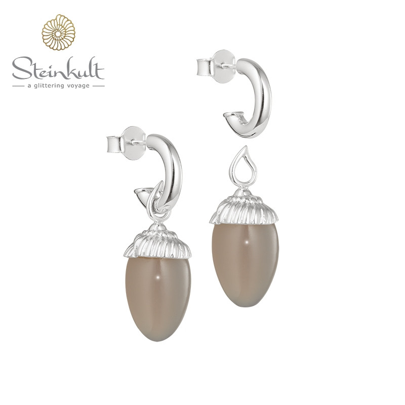 1 Pair Charms "Steinkult Resort" Large (without hoops) 1 Pair Charms "Steinkult Resort" Large (without hoops)