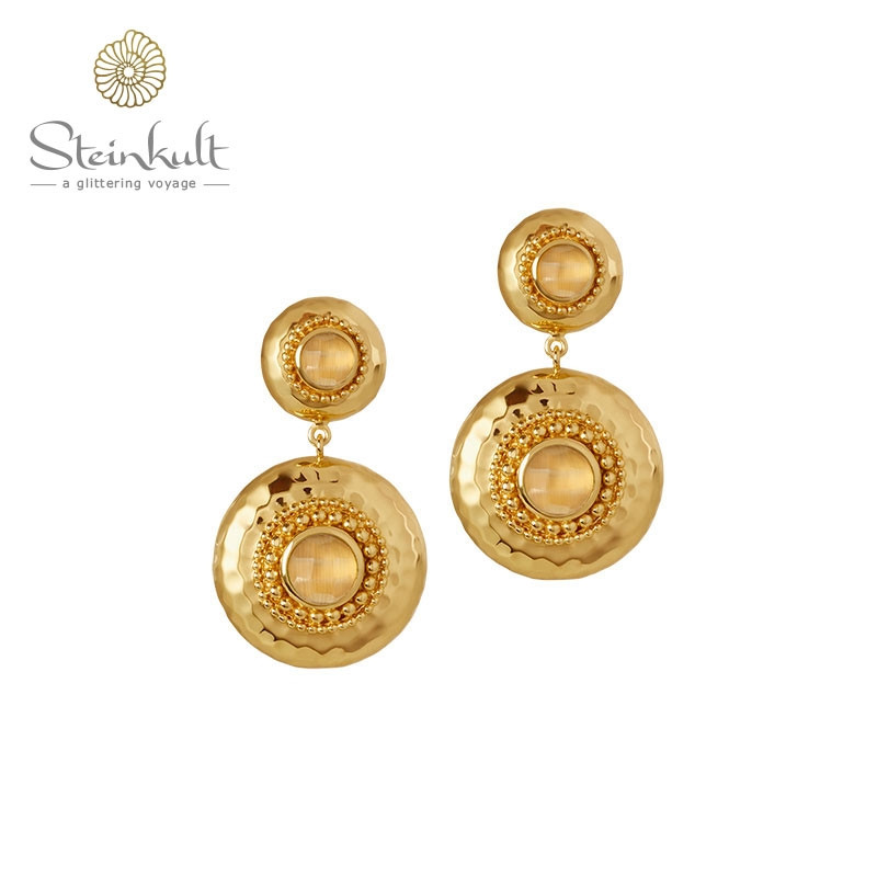 Earrings with stones "Diona" Earrings with stones "Diona"