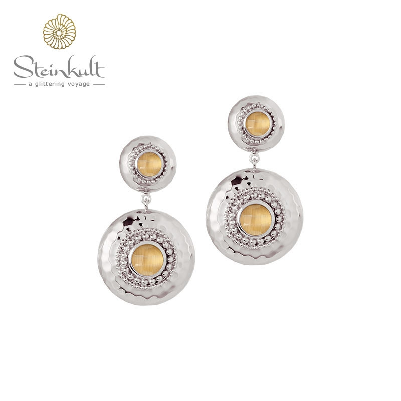 Earrings with stones "Diona" Earrings with stones "Diona"