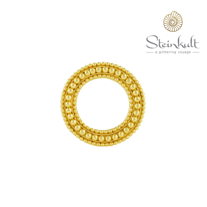 Pendant Single Circle "Anais" golden Pendant Single Circle "Anais" golden