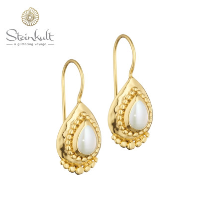 Earrings "Lisa" with semiprecious stones